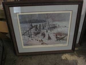 lot 56 image: Signed and numbered Les Kouna print...