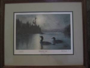 lot 57 image: Signed and numbered Les Kouna print...