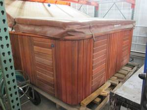 lot 5 image: Caldera Spas hot tub with steps, ve...
