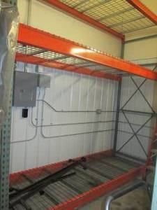 lot 8 image: Pallet racking with 10 tall uprigh...
