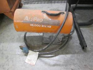 lot 101 image: 85000 BTU heater...