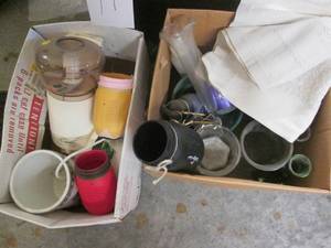 lot 114 image: Household, vases, plates and more...