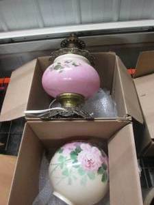 lot 134 image: Vintage oil lame converted to elect...