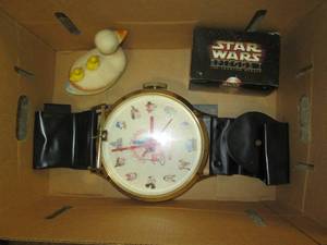 lot 155 image: Disney watch clock collector and ru...