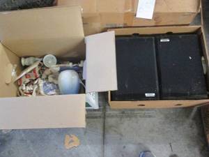 lot 157 image: Pair of Bose speakers, home decor a...