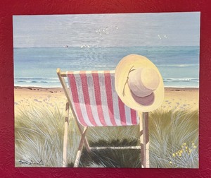 lot 35 image: Serene Seaside Print