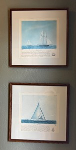 lot 43 image: Madaline and Ranger Ship Prints