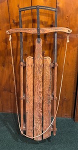 lot 9 image: Vintage Champion Sled by Gladding