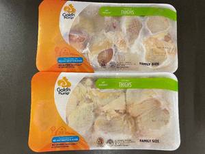 lot 85 image: Frozen Family Size Chicken Thighs - Approx 7-8 LBs Natural and Antibiotic-Free
