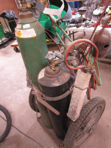 Acetylene Cutting & Welding , Tanks, Hoses, Cart