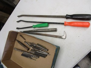 lot 105 image: Long Handled Screwdrivers, Punches