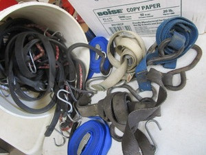 lot 185 image: Tiedowns & Bungees