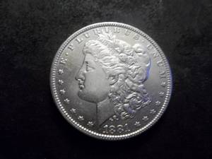 lot 6 image: 1881 O Morgan Silver Dollar