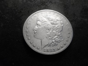 1883 S Morgan Silver Dollar