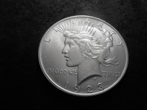 lot 39 image: 1923 Peace Silver Dollar