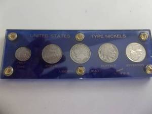 lot 34A image: United States Type Nickels Set. (A Rerun From Last Auction From A No Show Bidder)