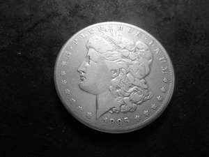 lot 22 image: 1895 O Morgan Silver Dollar