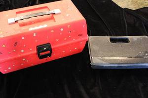 lot 10 image: Collection of AFX Slot Cars and parts