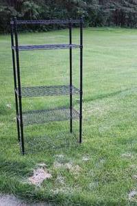 lot 70 image: 5 Shelf Metal Storage Rack