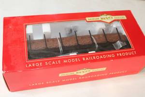 lot 38 image: Bachman G Scale Log Car