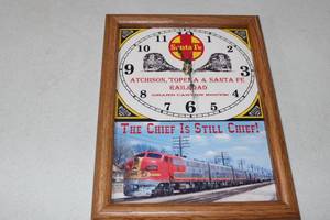 lot 51 image: Santa Fe Atchison Topeka & Santa Fe Grand Canyon Route Chief Clock