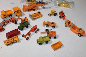 lot 52 image: Large Lot Dies Cast etc Construction Vehicles