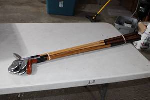 lot 169 image: Collection of Golf Clubs - Irons and wood