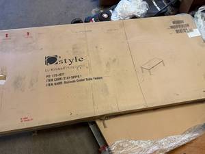 lot 11 image: D Sytle Business Center Dining Table