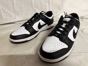 lot 35 image: Black and White Nike Dunk Low - Size 108.5