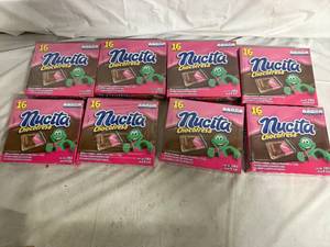 lot 91 image: 8 Packs of Nucita Chocolates