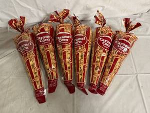 lot 94 image: 6 Packs of Caramel Corn Popcorn