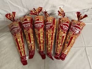 lot 95 image: 6 Packs of Caramel Corn Popcorn