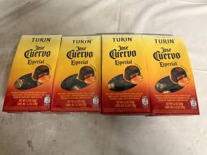 lot 165 image: 4 Bags of Turin Jose Cuervo Chocolate Candy