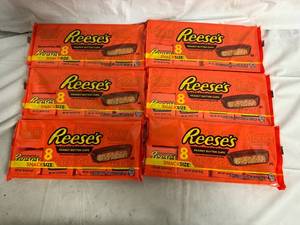 lot 169 image: 6 Packs of Reeses Peanut Butter Cups
