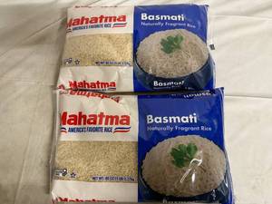 lot 177 image: 2 5lb Bags of Mahatma Basmati Rice