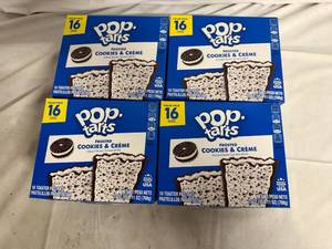 lot 178 image: 4 Boxes of Cookies and Creme Pop Tarts