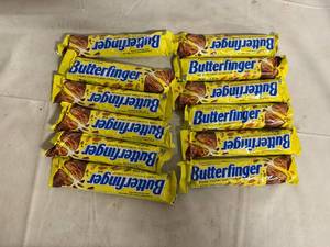 lot 198 image: 12 Butterfinger Candy Bars