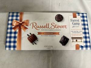 lot 213 image: Box of Russel Stover Assorted Chocolate