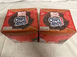lot 160 image: 2 Boxes of Chips Ahoy Brownie Cookies