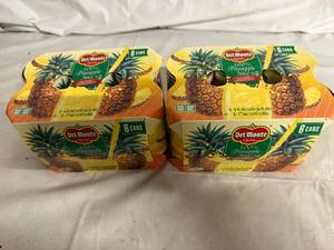 lot 151 image: 4 x 6ct Packs of Del Monte Pineapple Juice