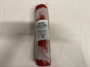 lot 2 image: 5.95lbs Hard Salami