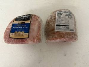 lot 43 image: E. 4.40lbs Smithfield Sliced Boneless Ham-Maple Flavored