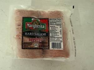 lot 45 image: E. 2lbs Margherita Hard Salami-Sandwich Size