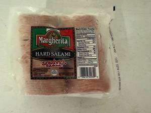 lot 47 image: E. 2lbs Margherita Hard Salami-Sandwich Size