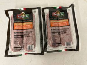 lot 53 image: E. 2x 12oz Margherita Uncured Genoa Salami-Charcuterie Cuts