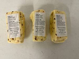 lot 62 image: UP. 3lbs Pepper Jack  Cheese