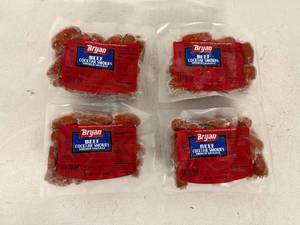 lot 82 image: G. 4x 12oz Beef Cocktail Smokies