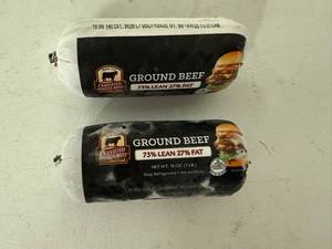 lot 95 image: CC. 2x 1lb Certified Angus Beef-73% Lean 27%Fat
