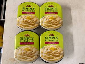 lot 120 image: DD. 4x Simply Potatoes-Traditional Mashed