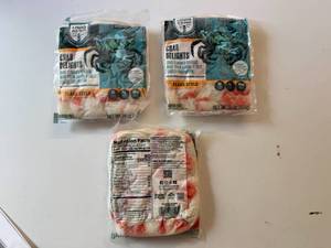 lot 126 image: AA. 3x 160z Crab Delights-Louis Kemp-22025